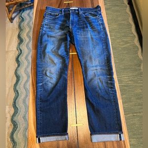 Madewell Mens Straight Blue Jeans 33/32